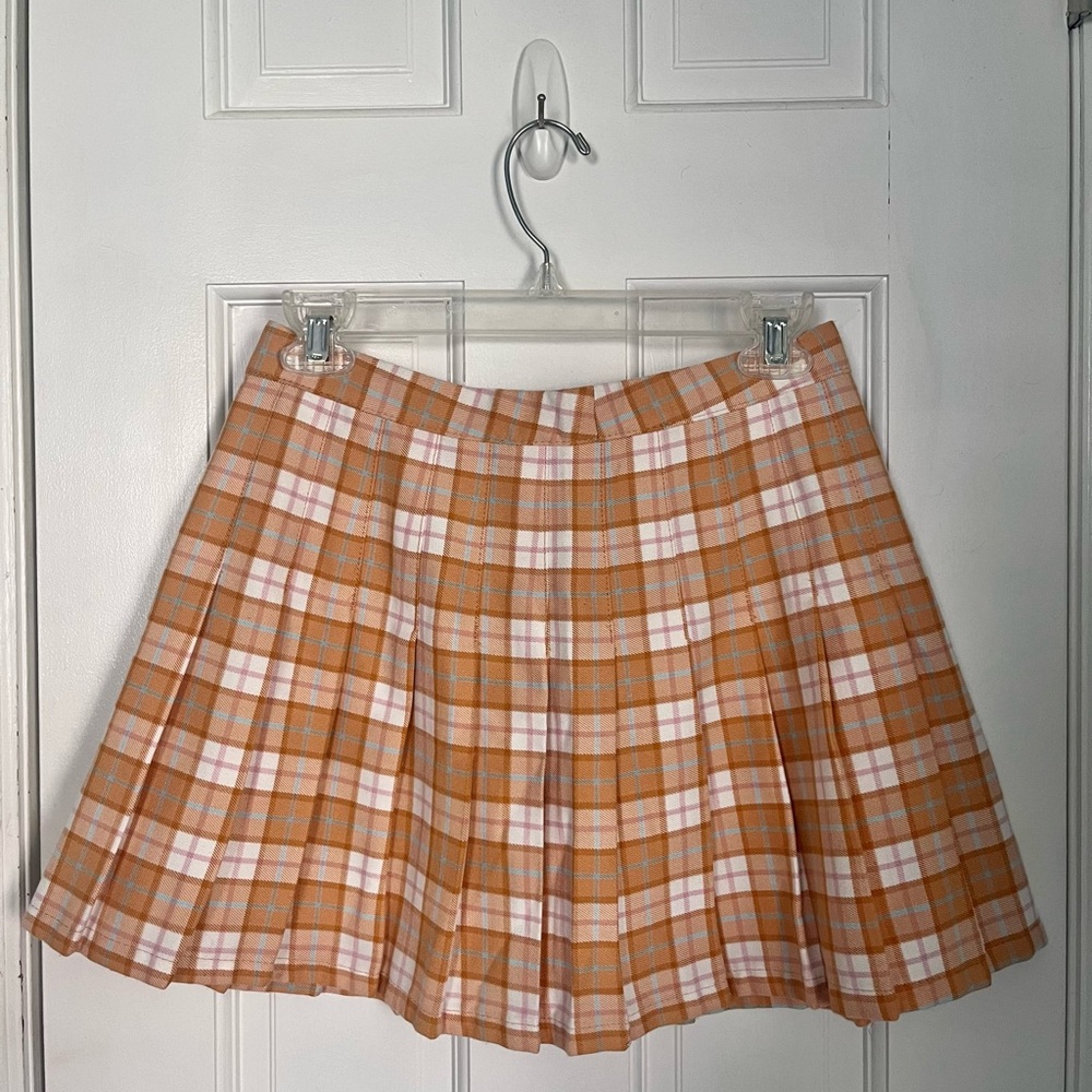 Plaid Aéropostale High-Waisted Tennis Skirt